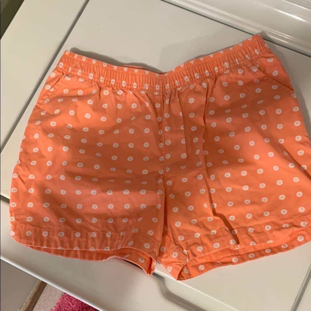 Lands End girls Floral Patterned Shorts